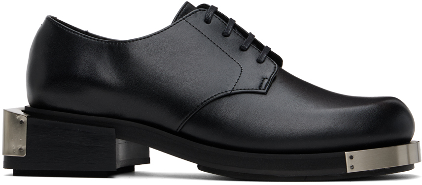 Shop Gmbh Black Nazim Derbys In Black Apple Pam