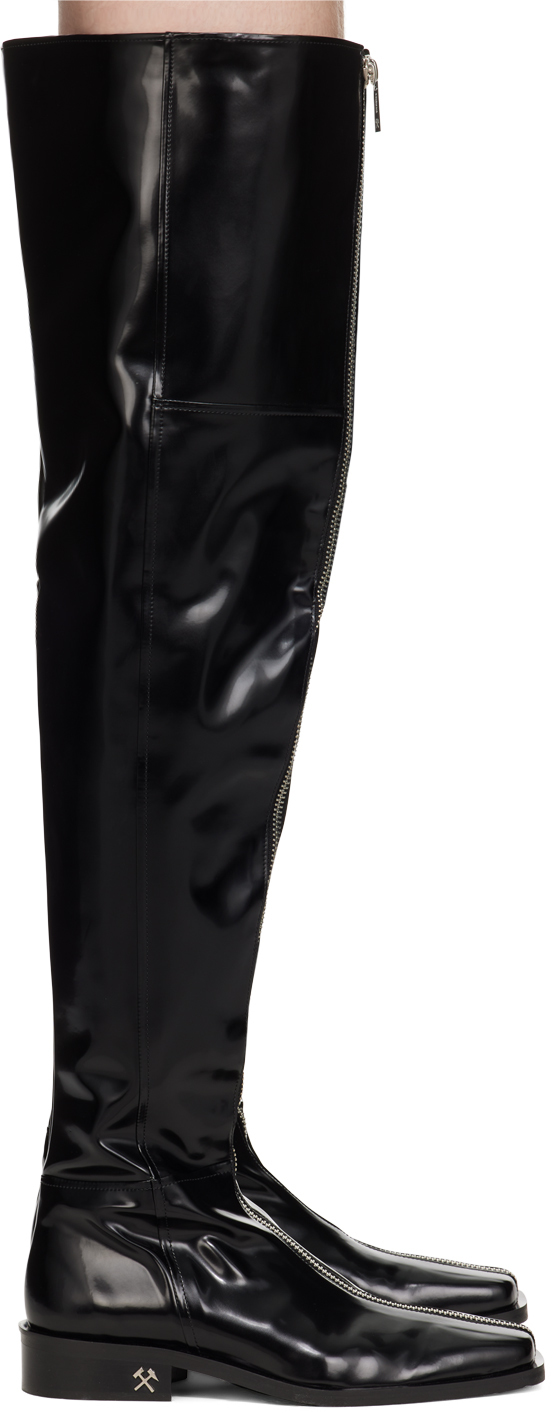 Shop Gmbh Black Adem Overknee Boots