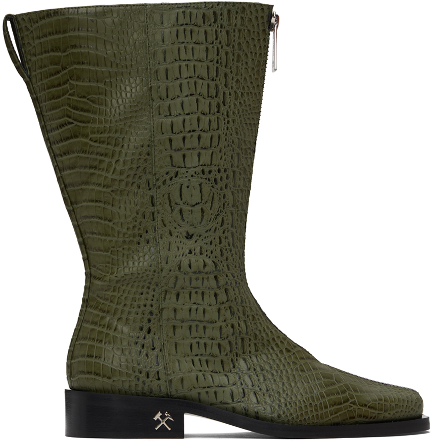 Green Adem Boots