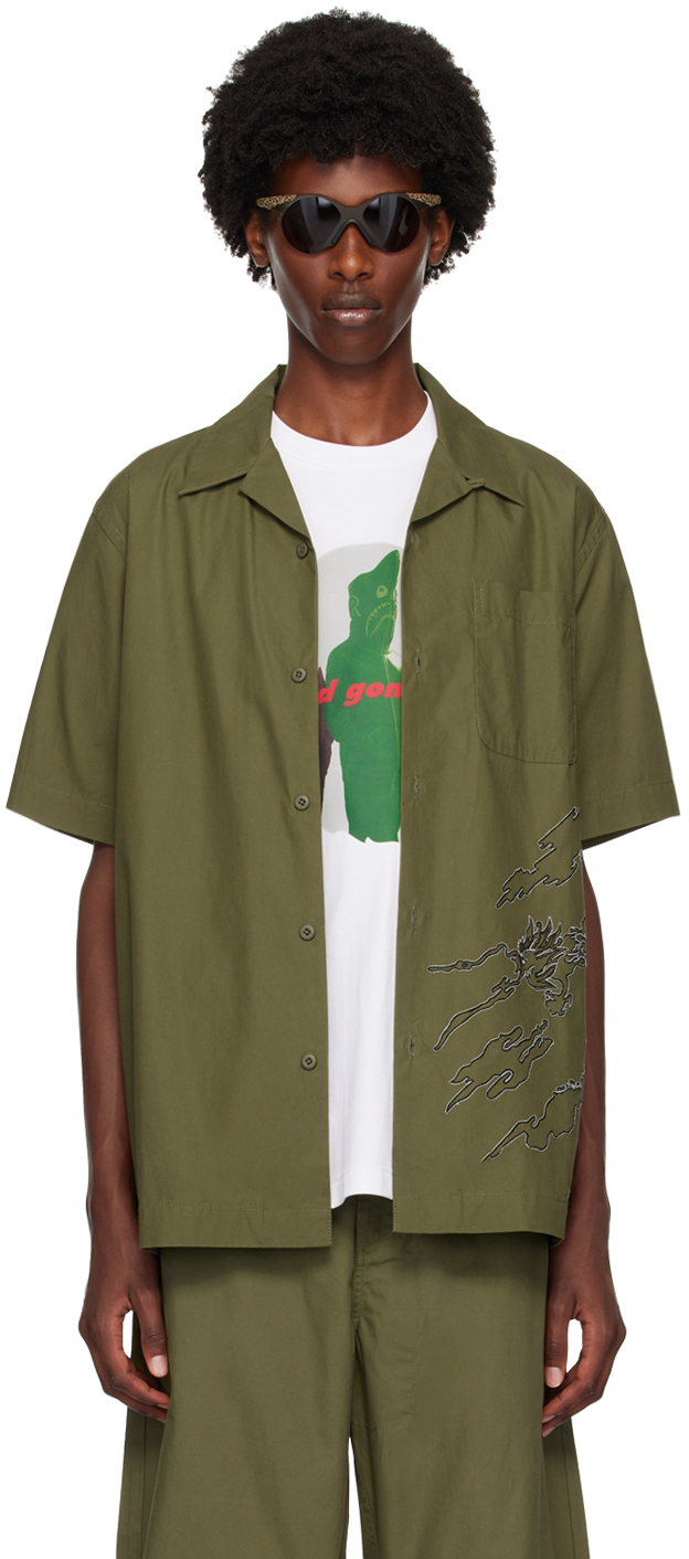 Green Bonsai Sparse Shirt