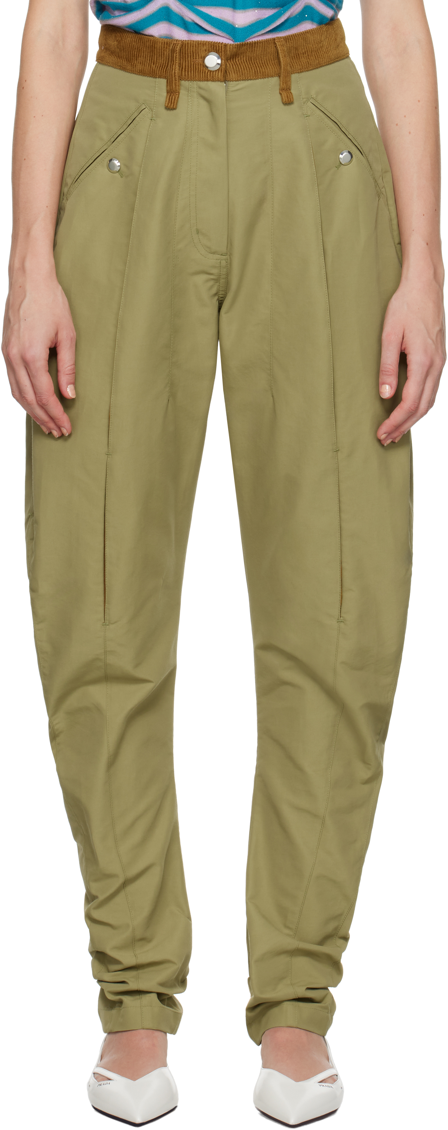 Khaki Chasseur Trousers