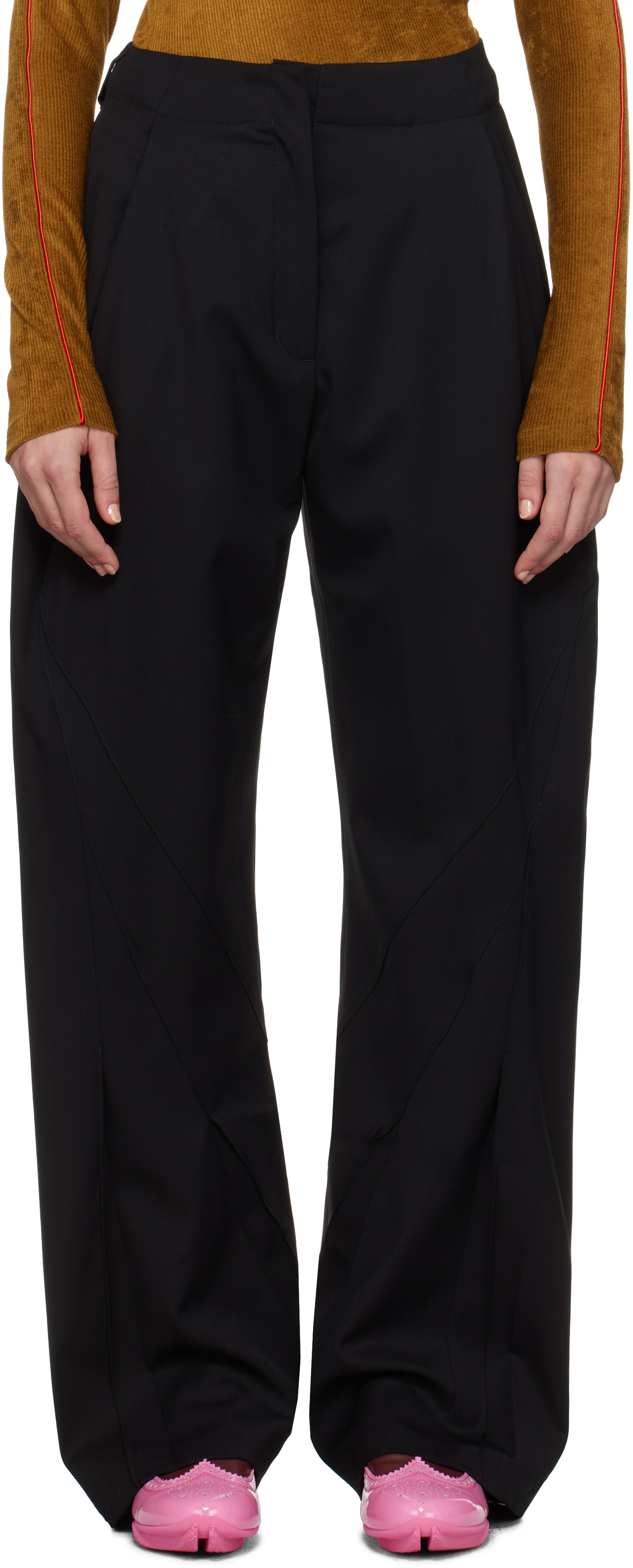 Black Venari Trousers