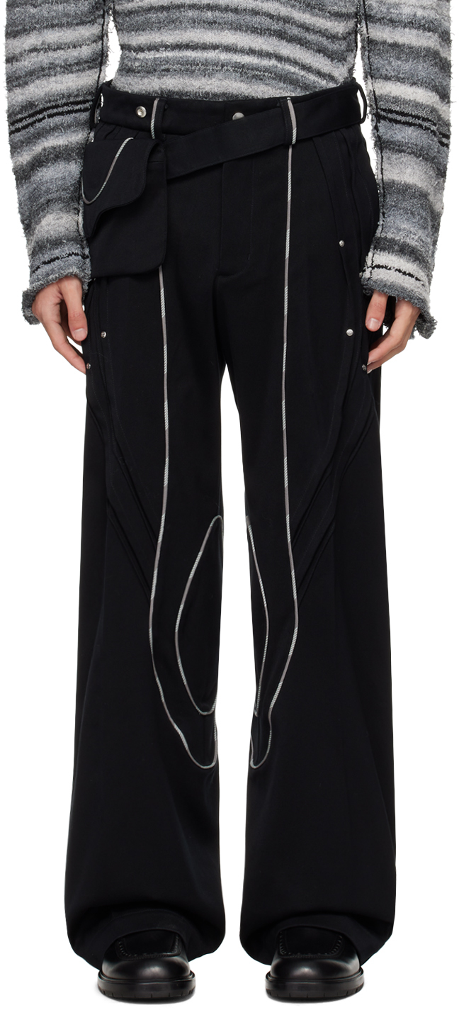 Black Chalice Trousers