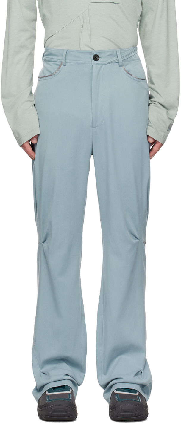 Blue Ohne K-Dart Trousers