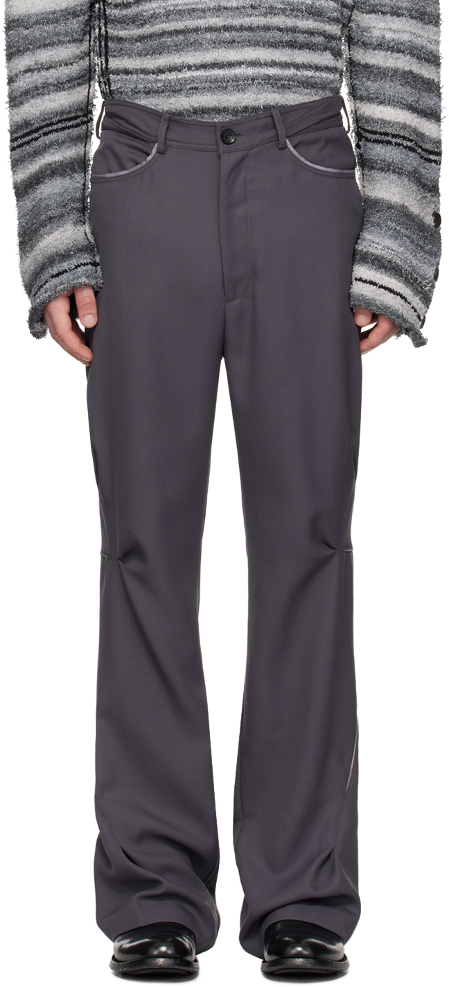 Gray Ohne K-Dart Trousers