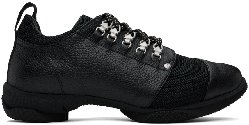 Black Knox Lace-Up Sneakers