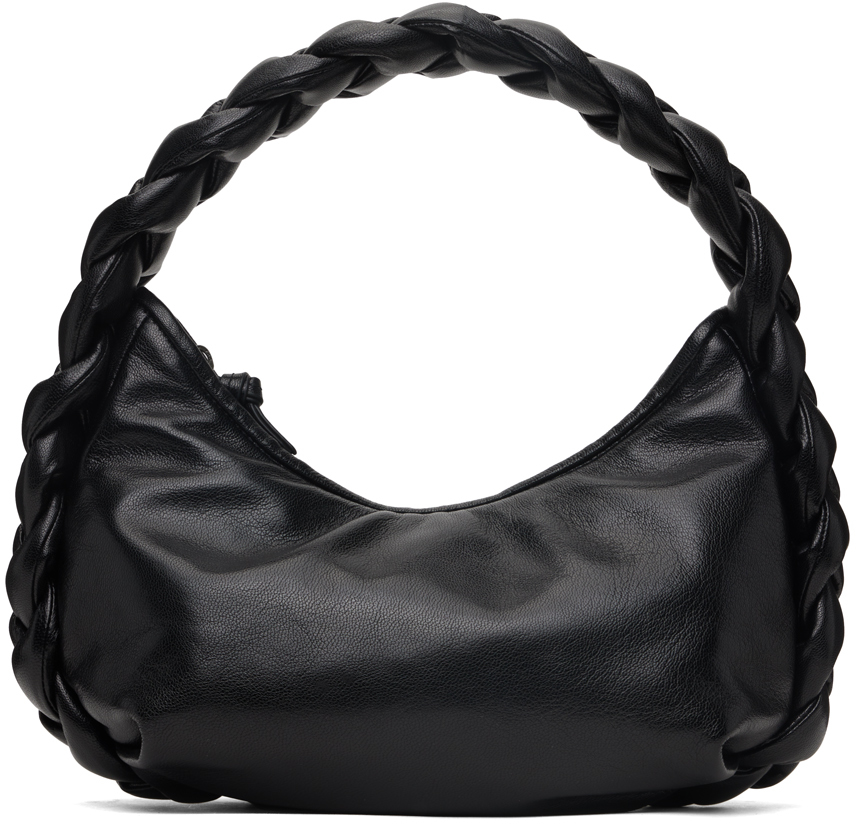 Black Espiga Shiny Bag