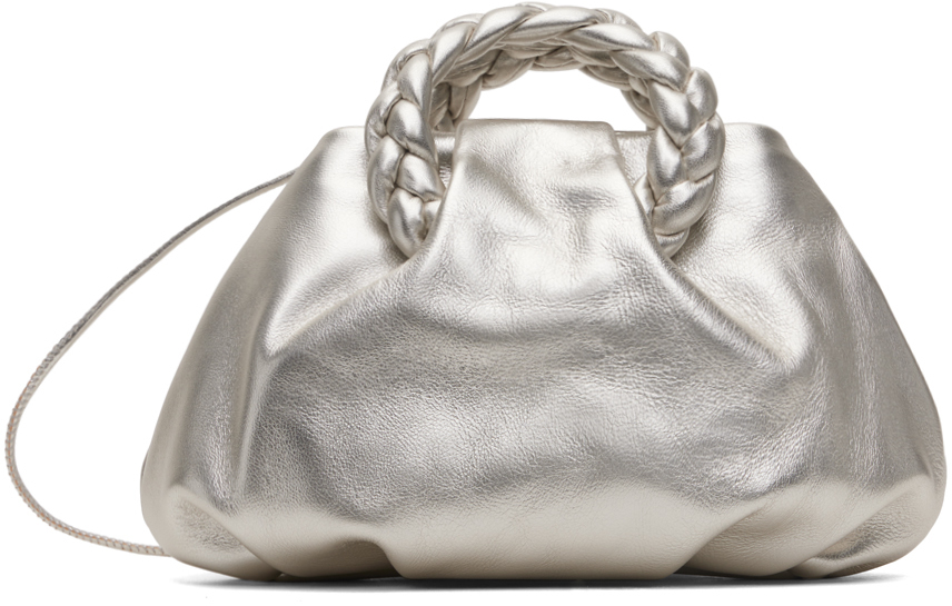 SSENSE Exclusive Silver Bombon Metallic Bag