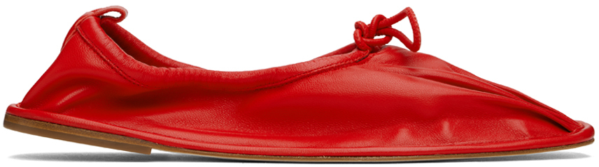 SSENSE Exclusive Red Puntera Ballerina Flats