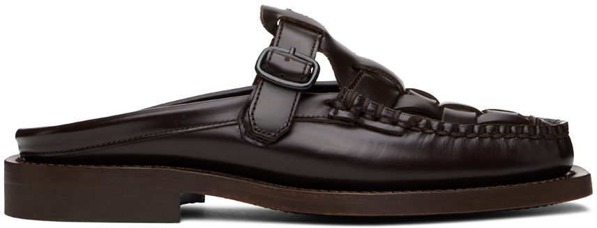 Brown Bonell T-Bar Loafers