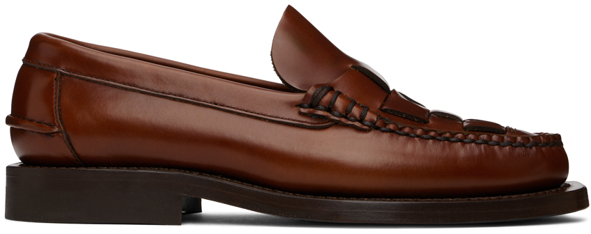 Tan Nombela Loafers