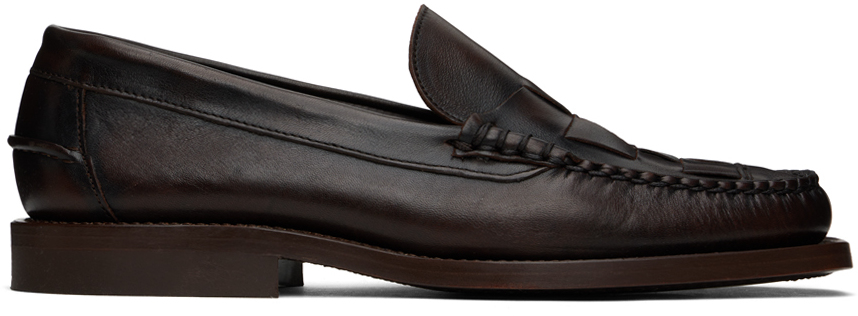 Brown Nombela Duotone Loafers