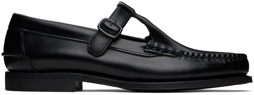 Shop Hereu Black Alber Loafers