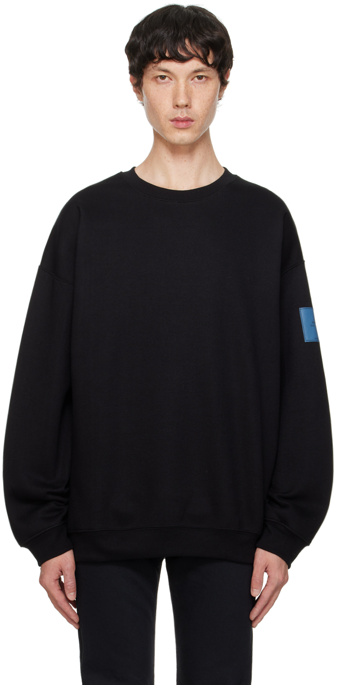 N. Hoolywood Black Logo Patch Sweatshirt