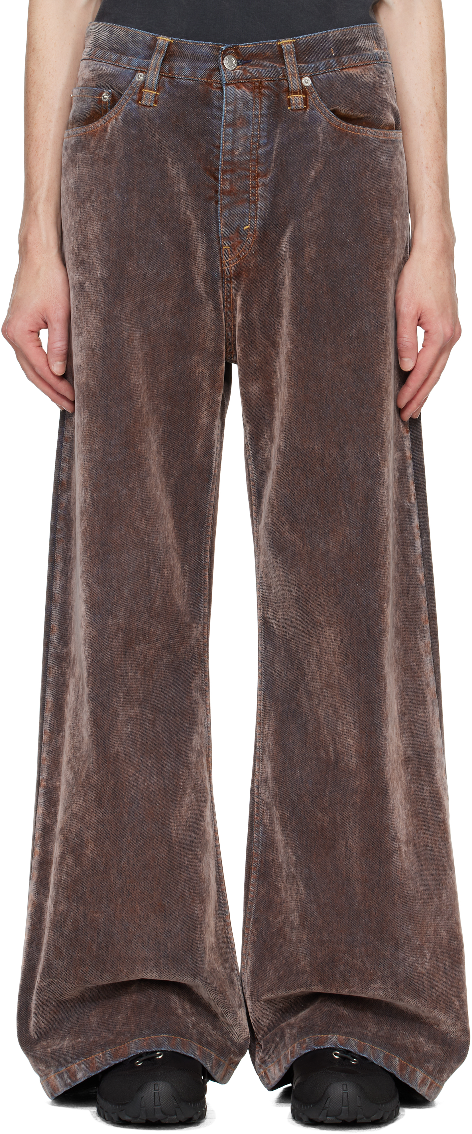 Brown Skid Jeans