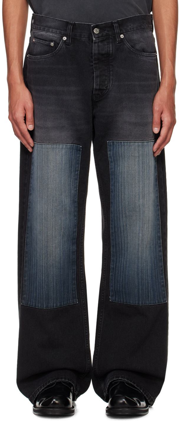 Black 
Blue Criss Jeans