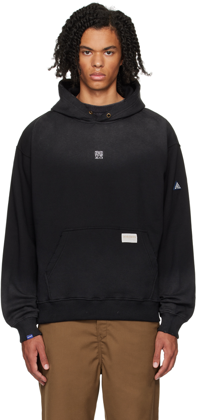 DEVÁ STATES Black Solar Hoodie