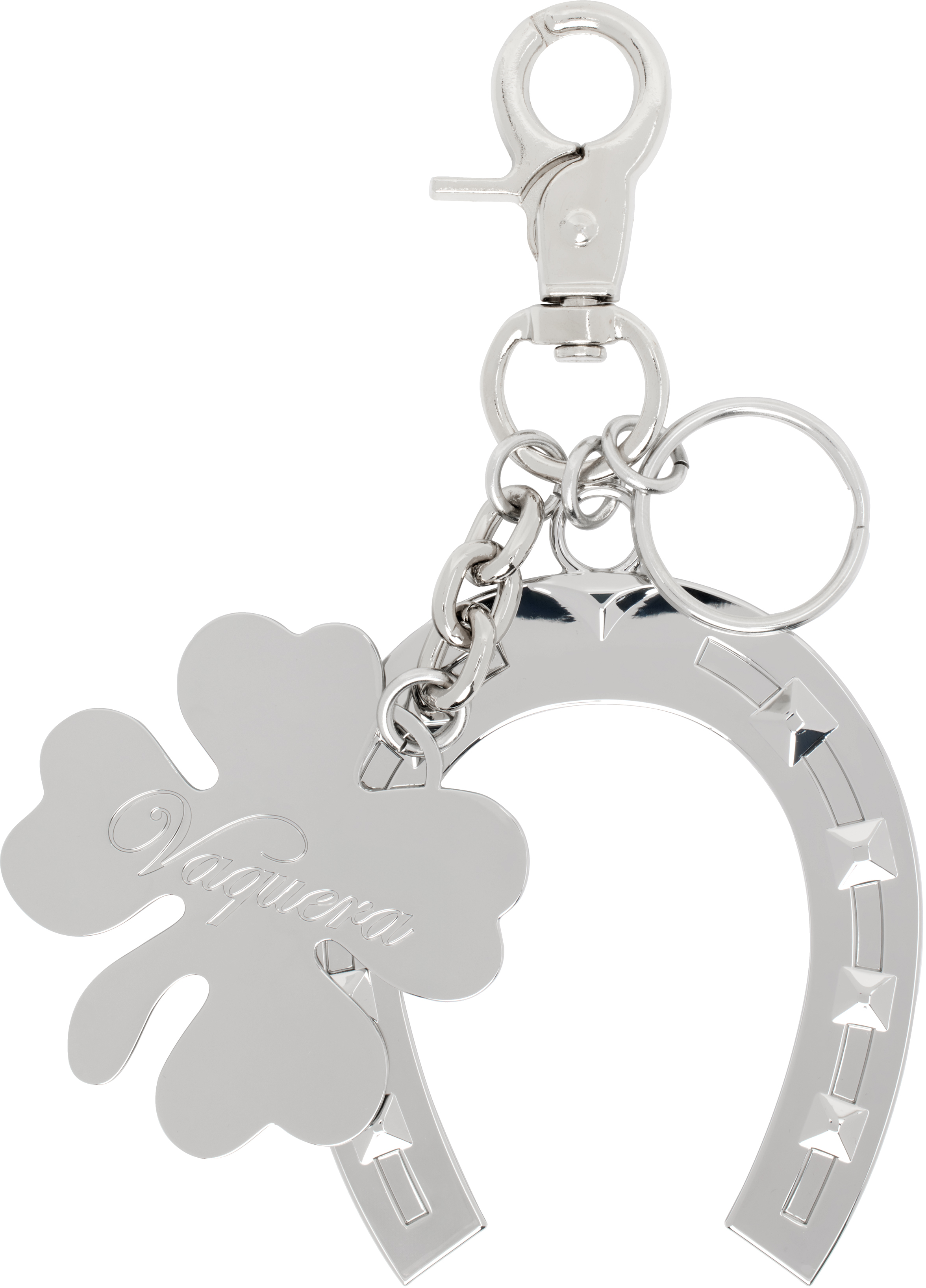 Shop Vaquera Silver Charm Keychain