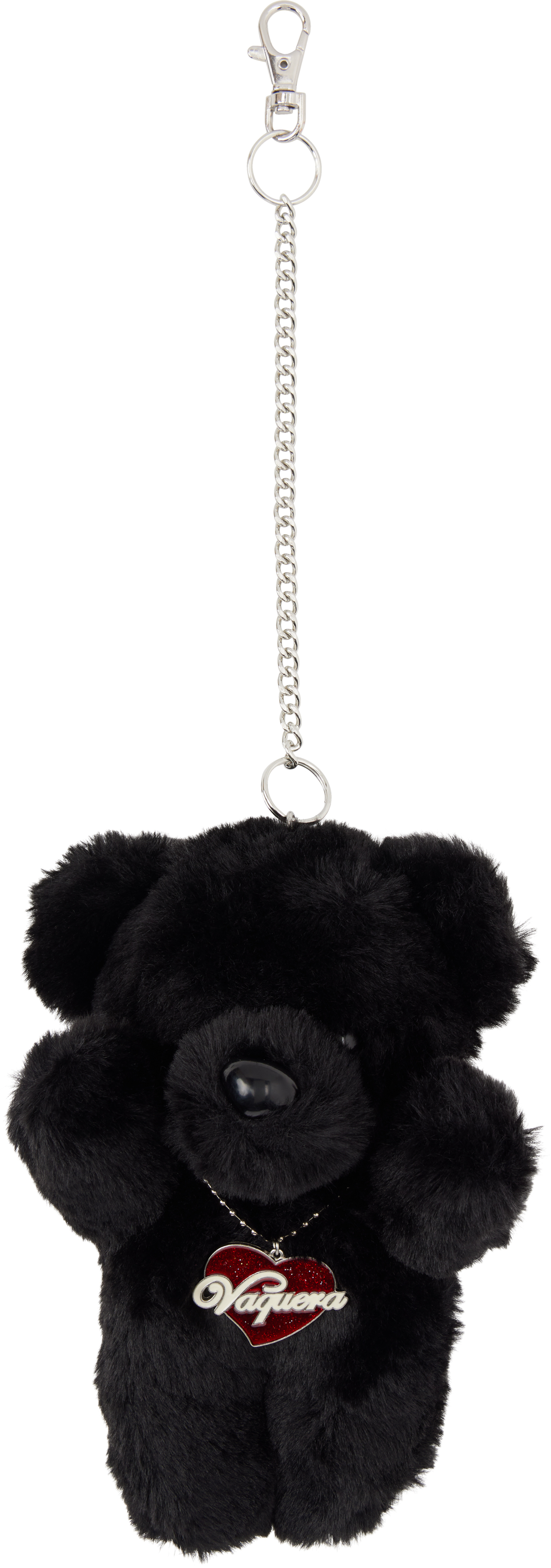 Black Teddy Bear Keychain