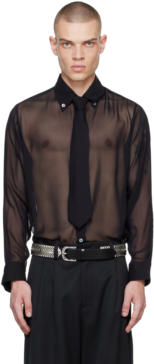 Black Tie Shirt