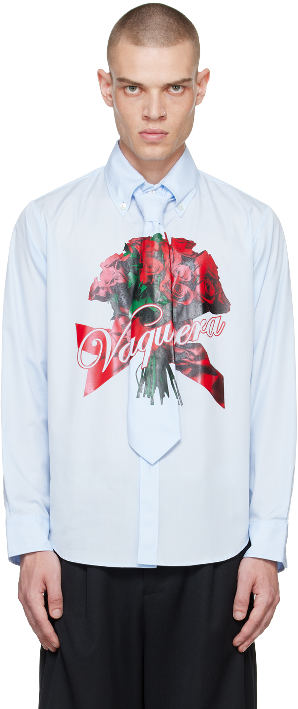 Blue Rose Bouquet Shirt