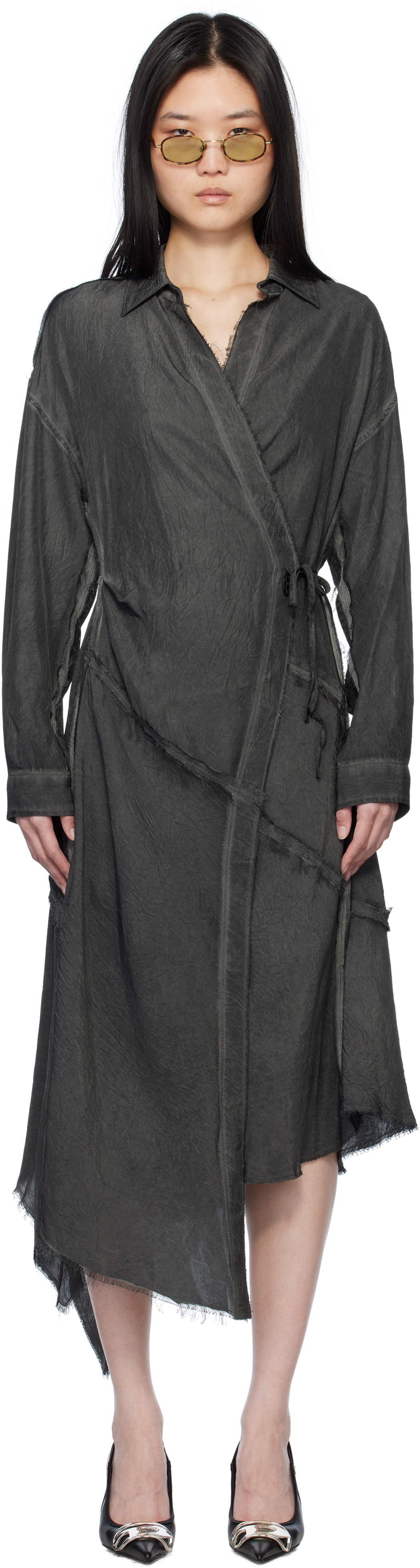 【関税込み】Diesel グレー D-Raven-Q1 ミディアムドレス Dieselのグレー D-Raven-Q1 ミディアムドレスがセール中