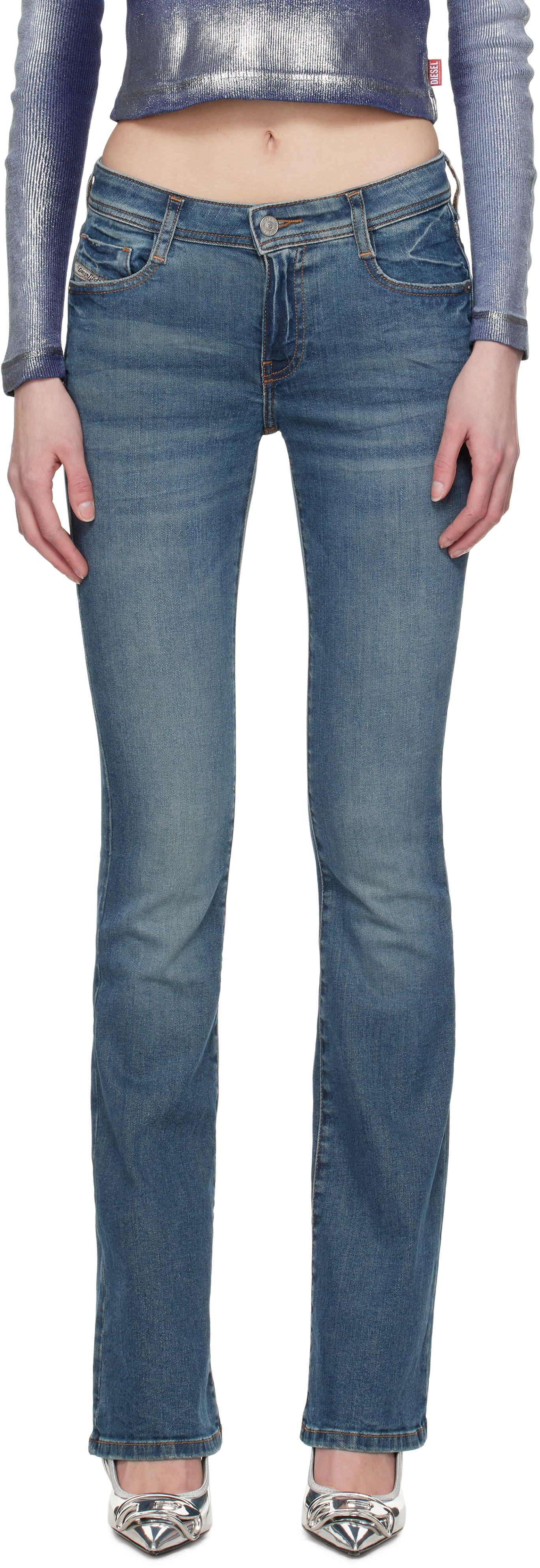 Blue Bootcut 1969 D-Ebbey Jeans