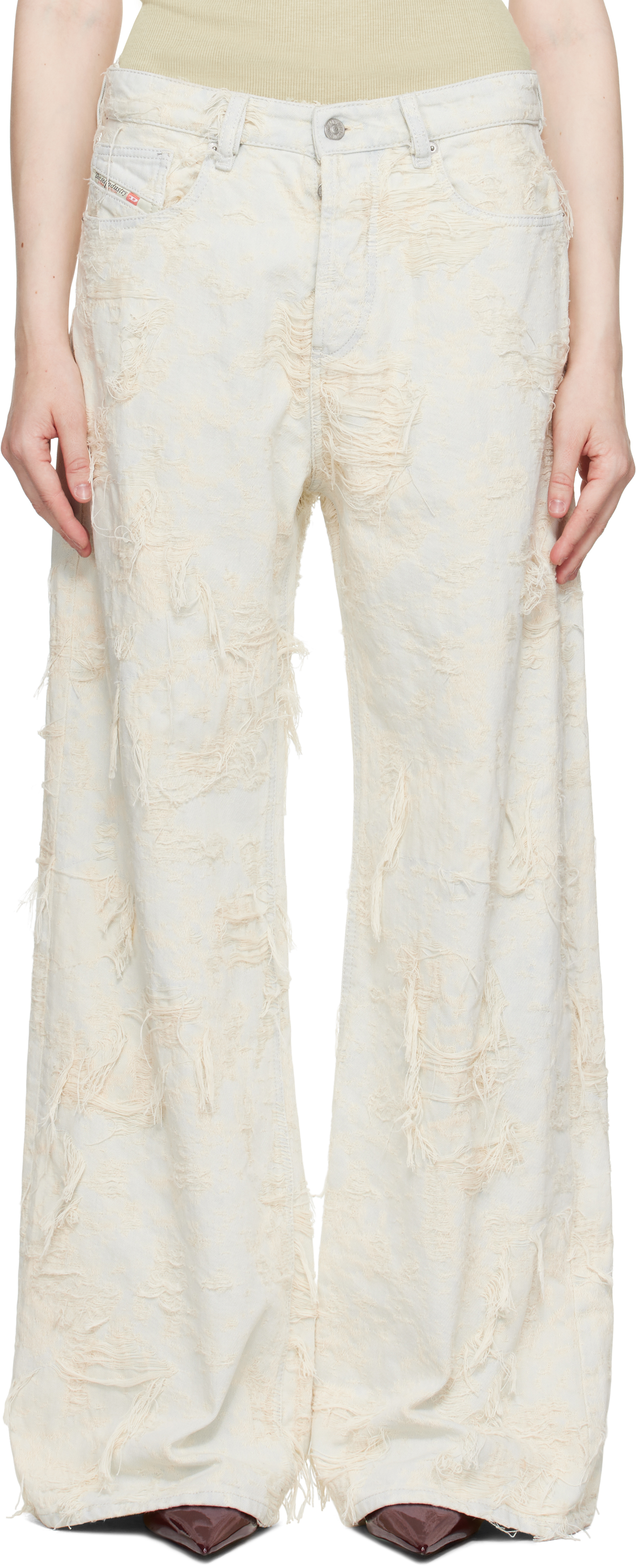 Off-White Relaxed 1996 D-Sire 09m40 Jeans
