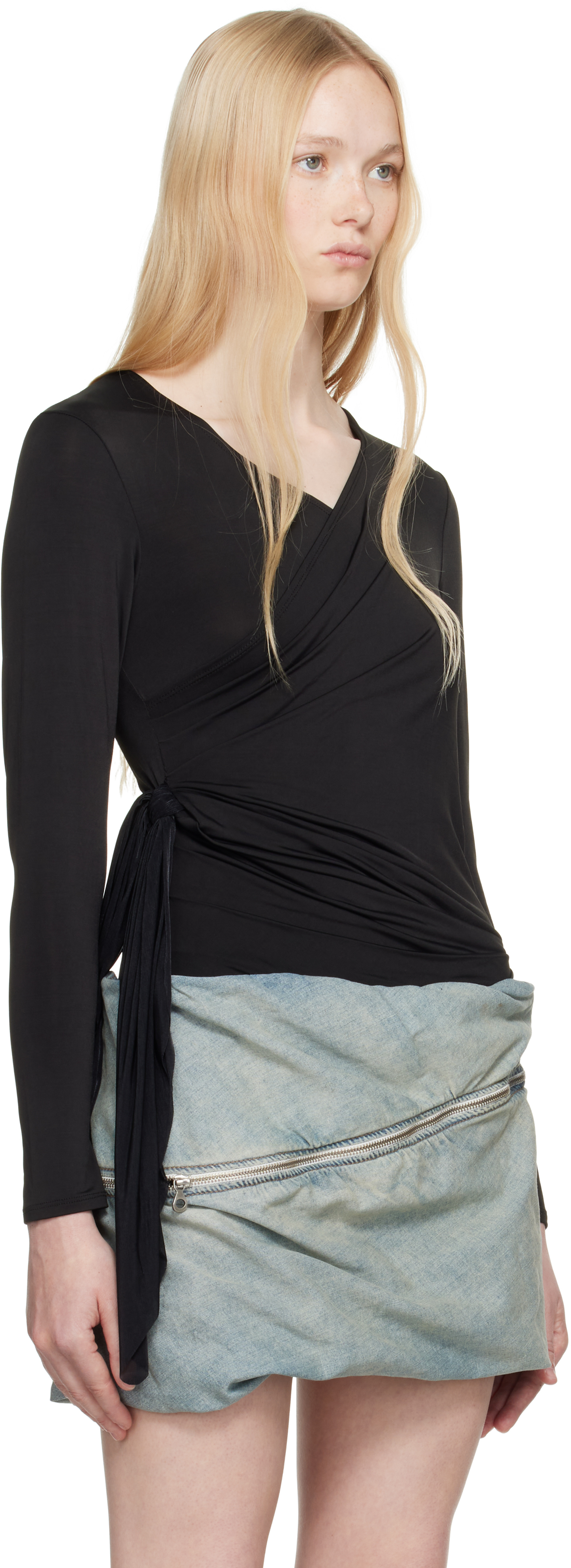 Diesel Black T-crissy-plain T-shirt In 9xx