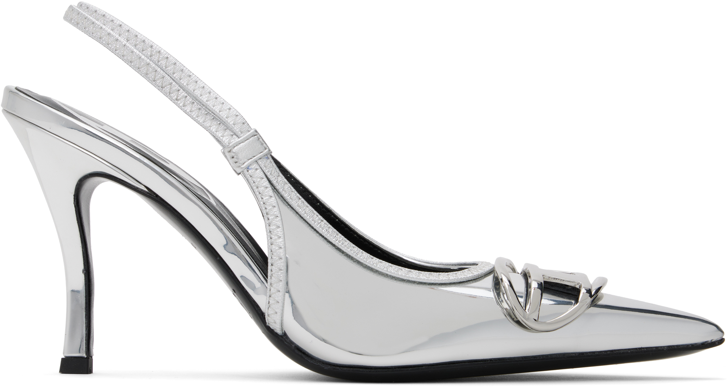 Silver D-Venus Sb Heels