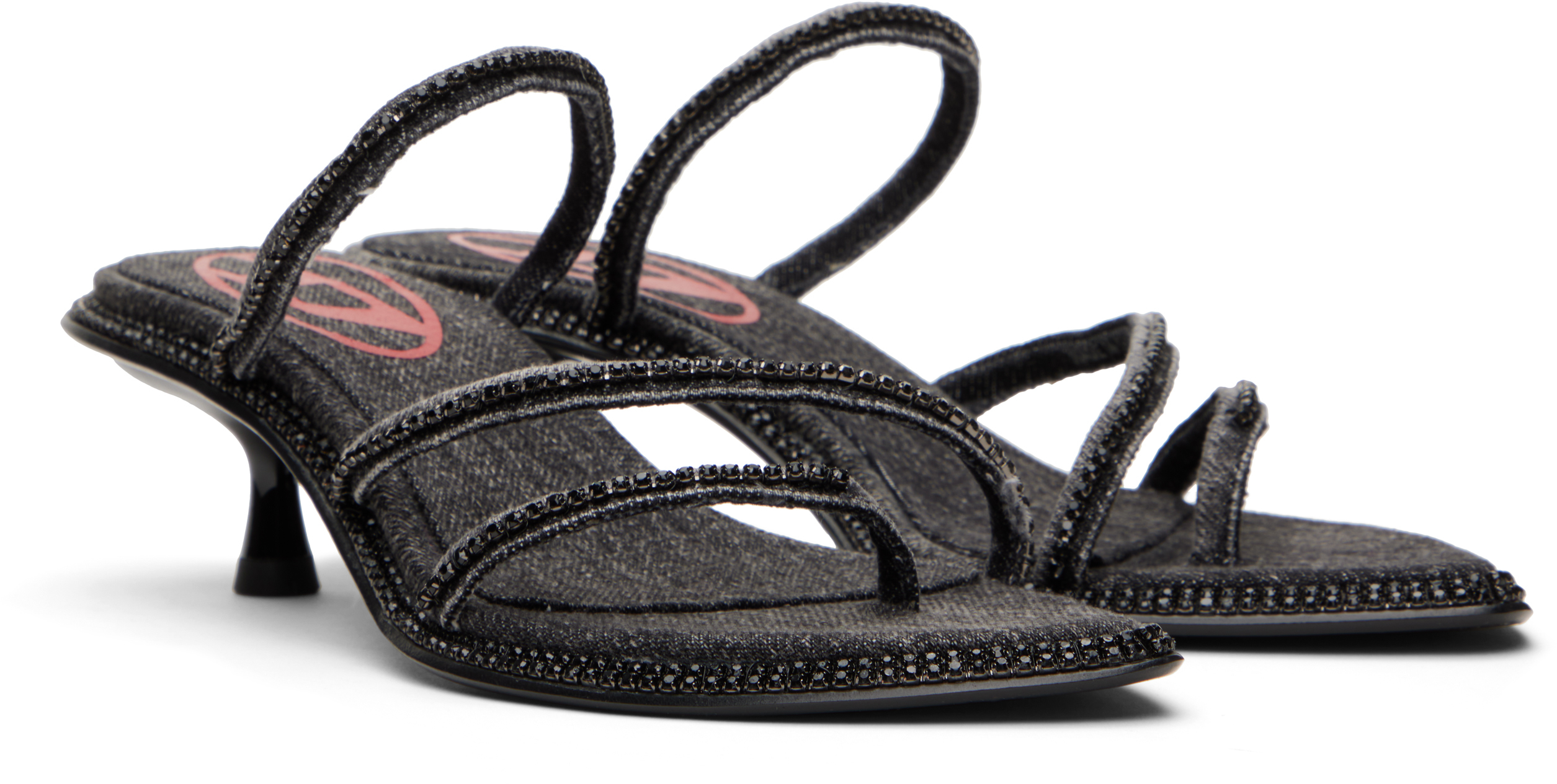Diesel Black D-havanna Kittie Heels In H1939