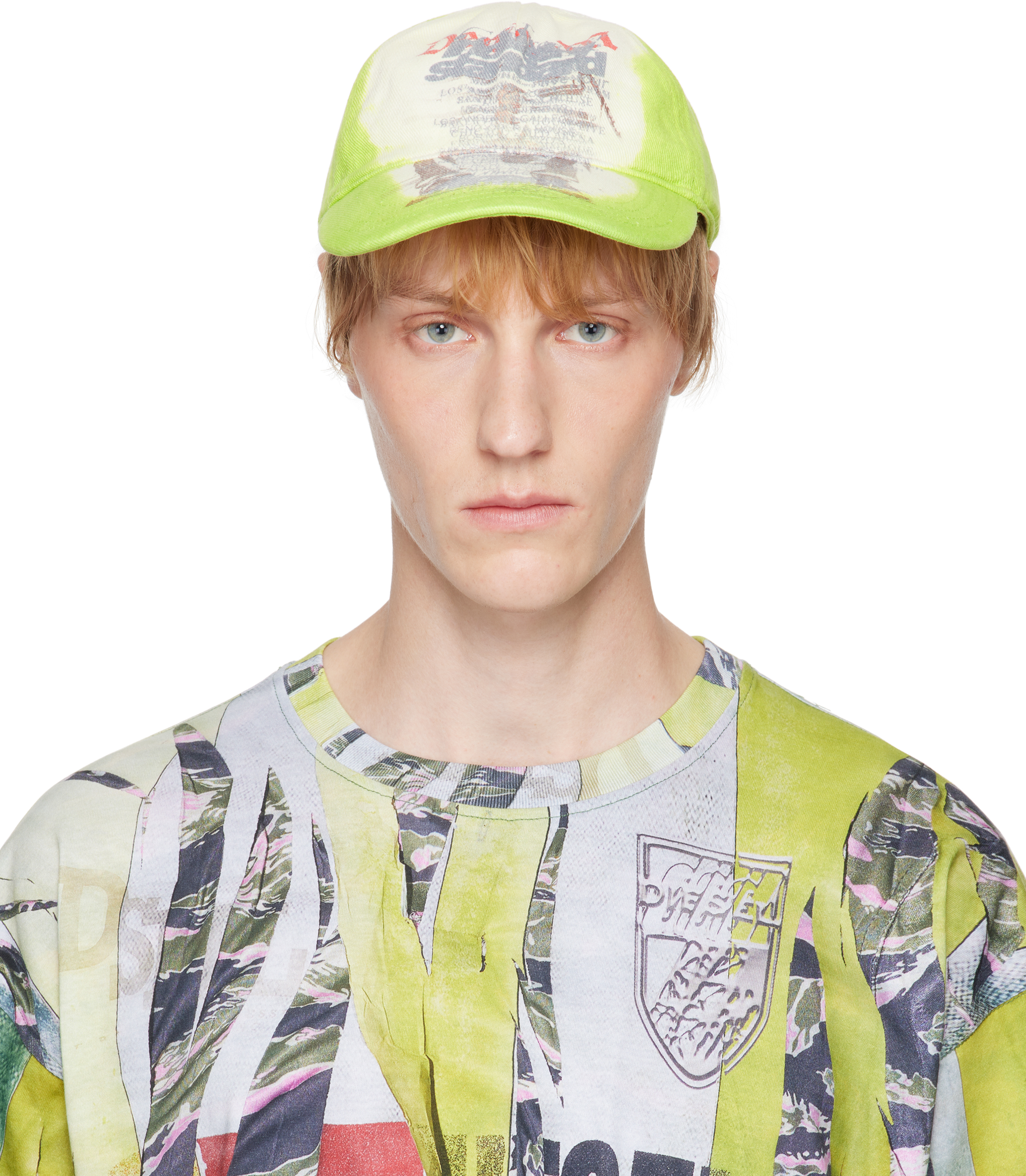 Diesel Green & Off-white C-hris Cap