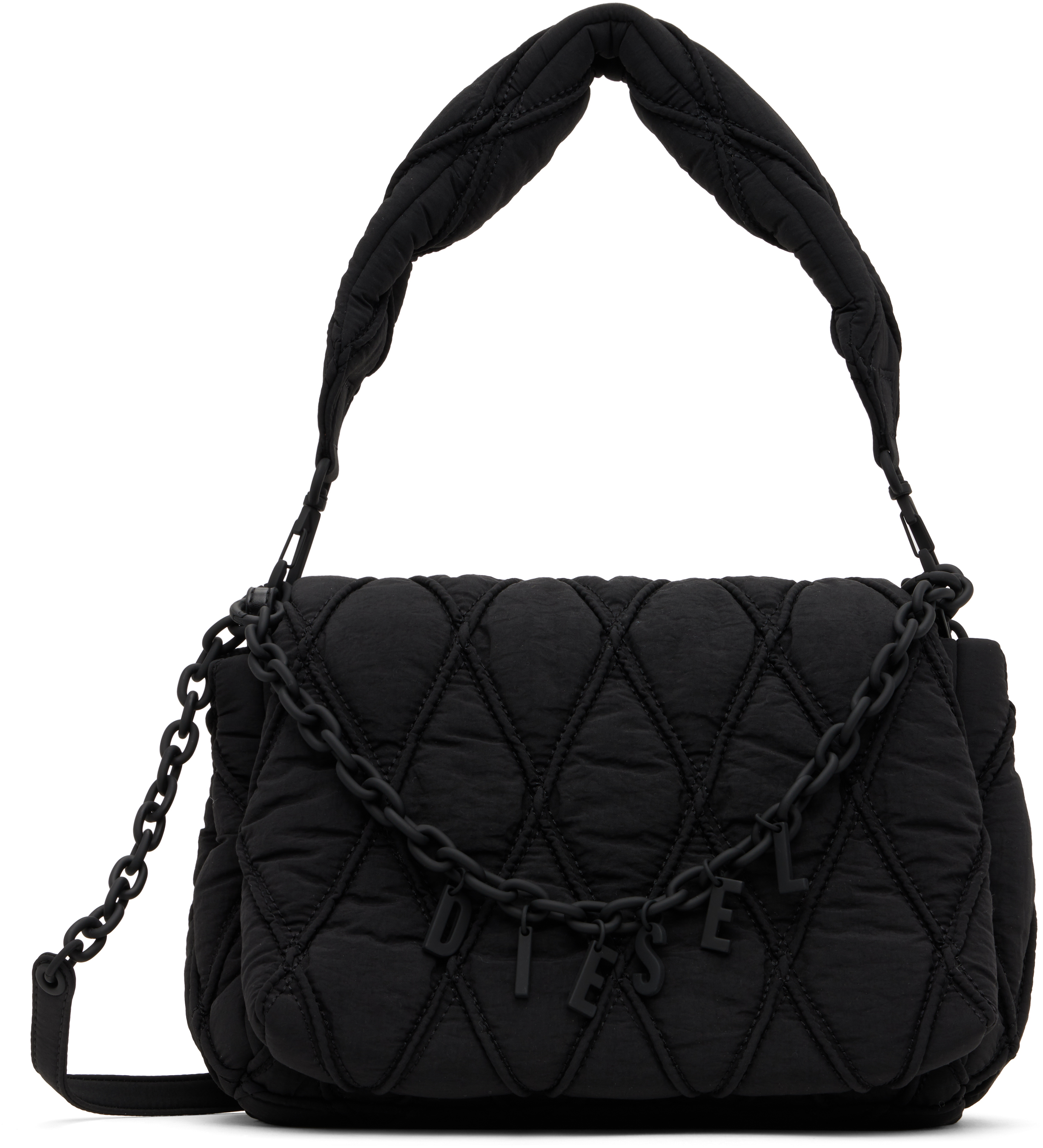 Black Charm-D Shoulder M Bag