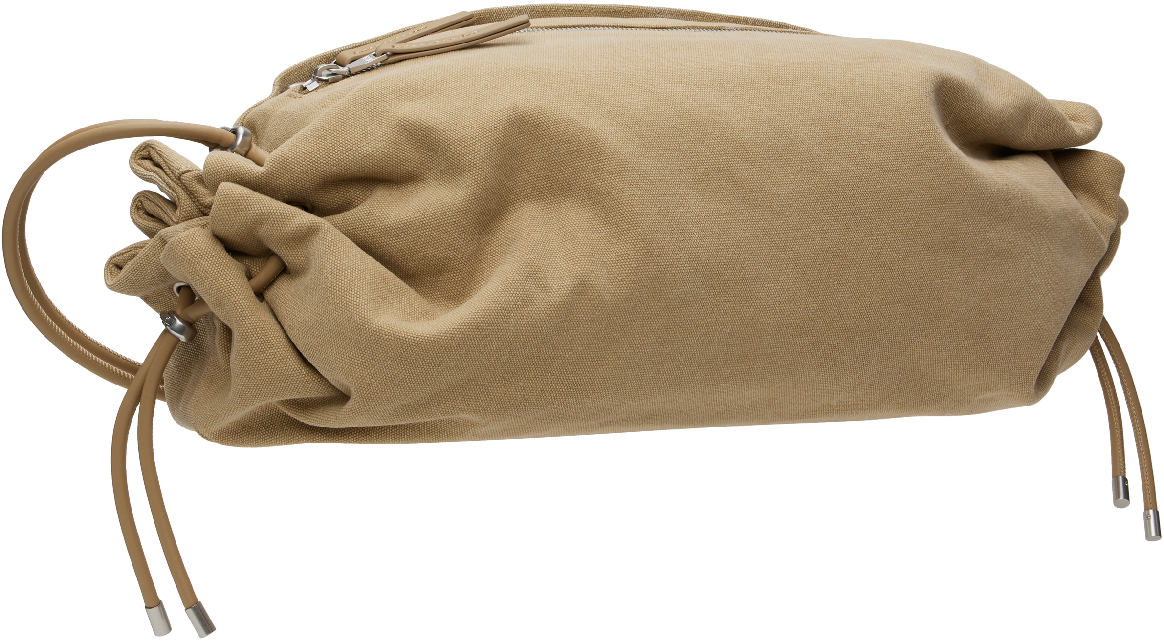 Diesel Beige Scrunch-d Crossbody L Bag In T2065