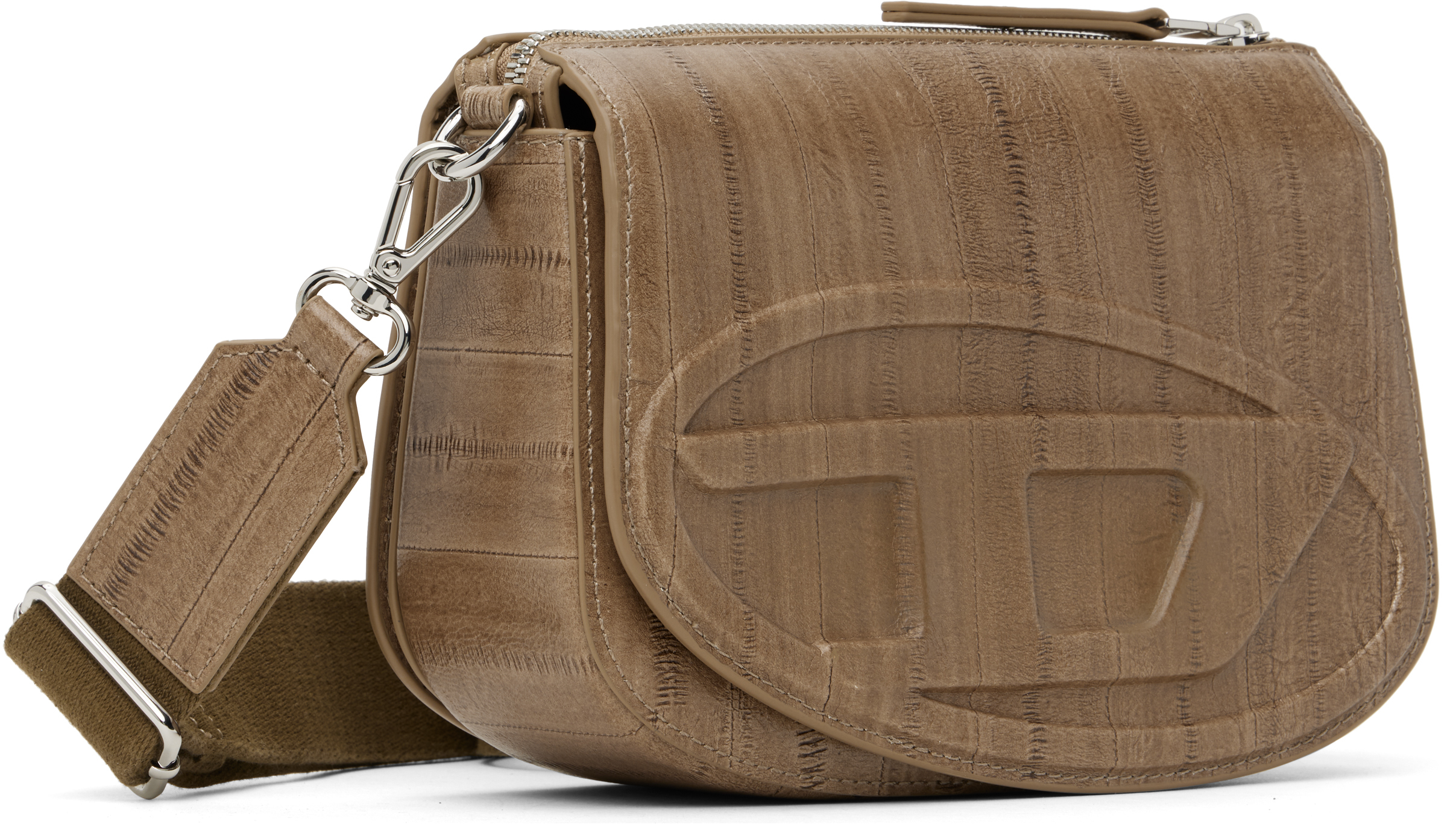Diesel Brown 1dr Camera Bag In T2331
