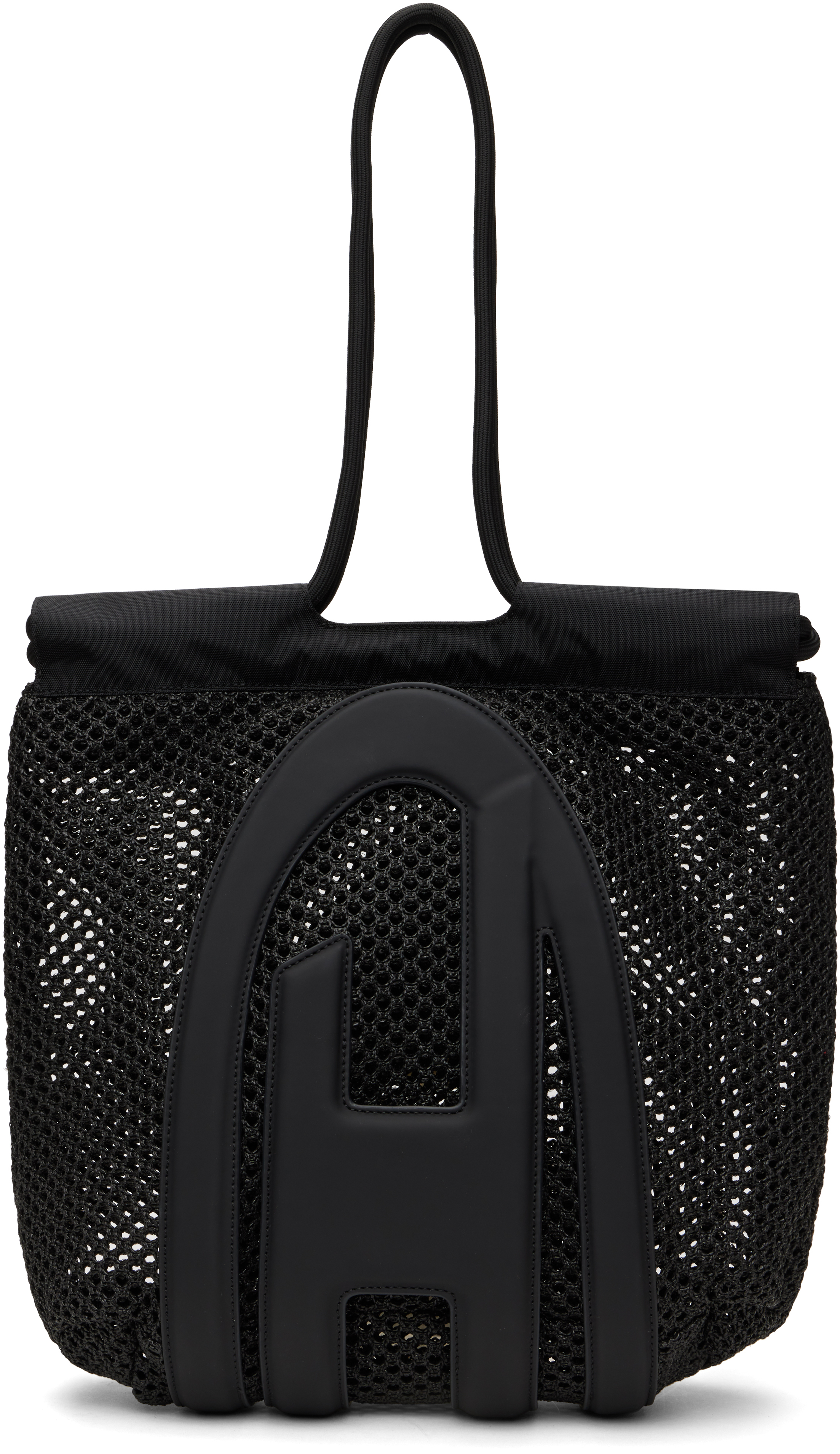 Diesel Black Cage-d M Tote In T8013