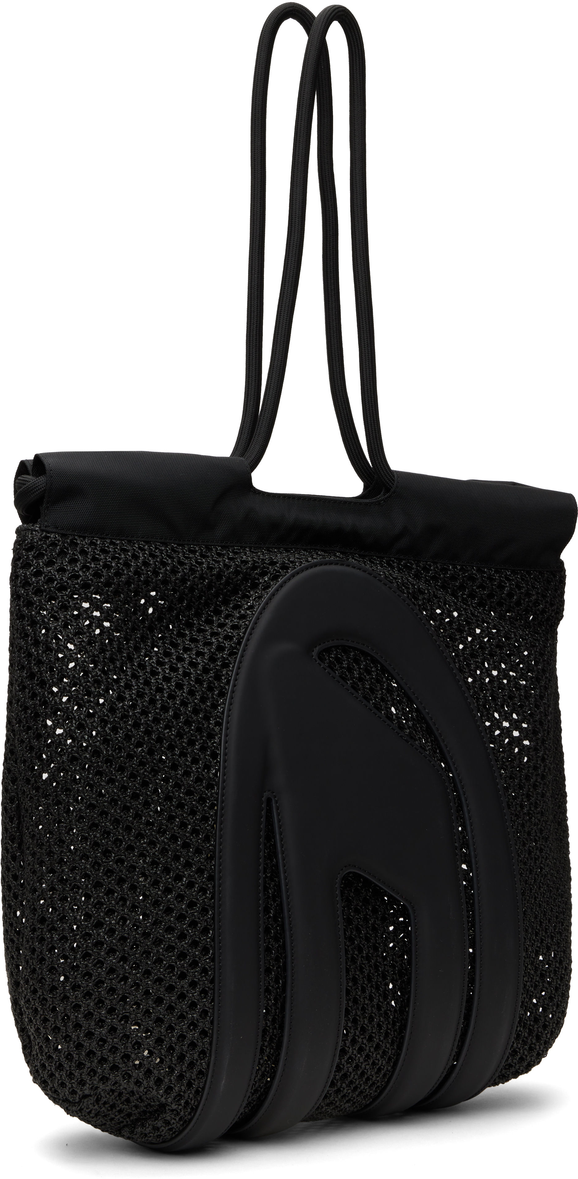 Diesel Black Cage-d M Tote In T8013