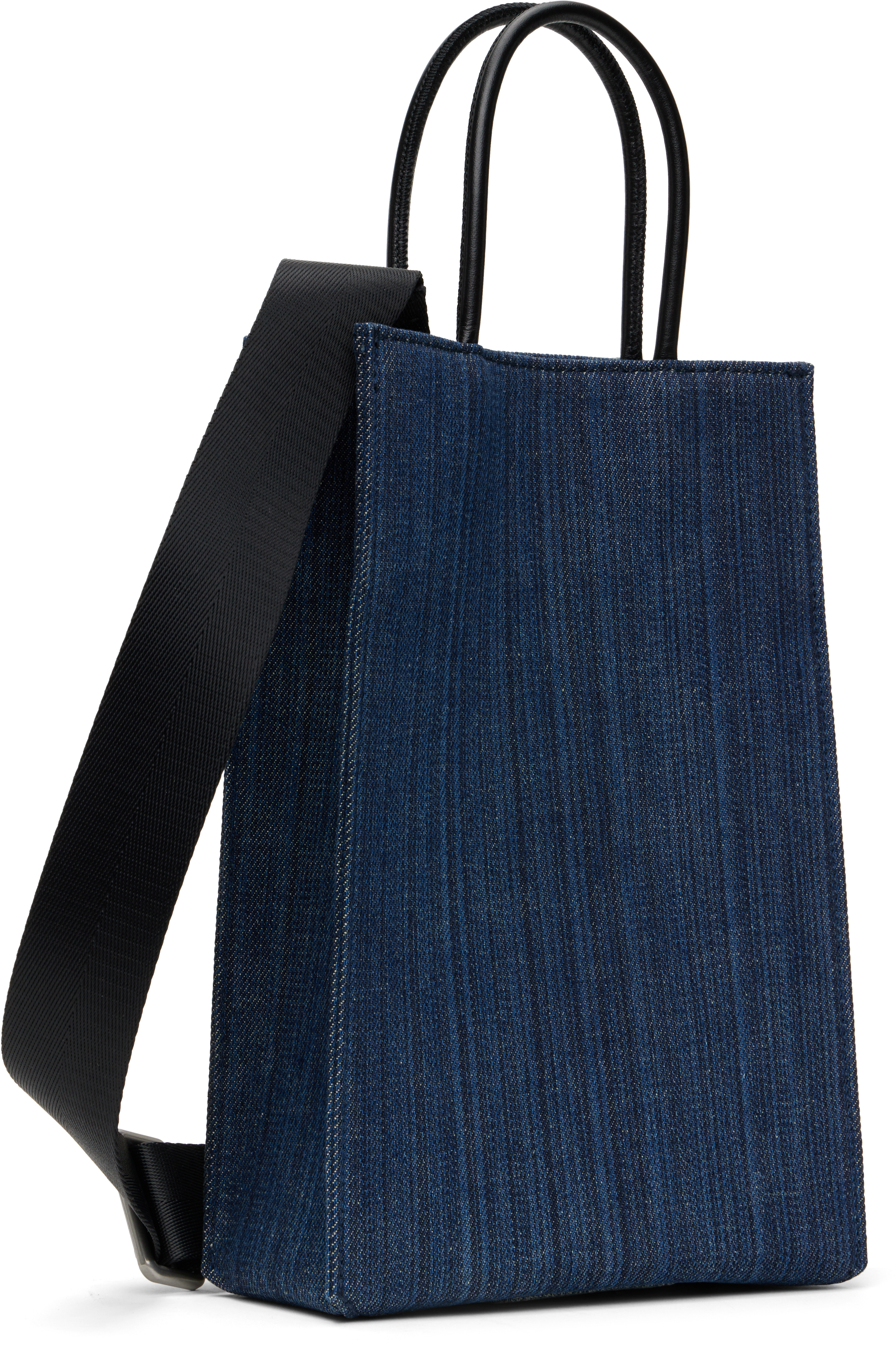 Diesel Blue 'les Shoppers M X' Tote In H1410