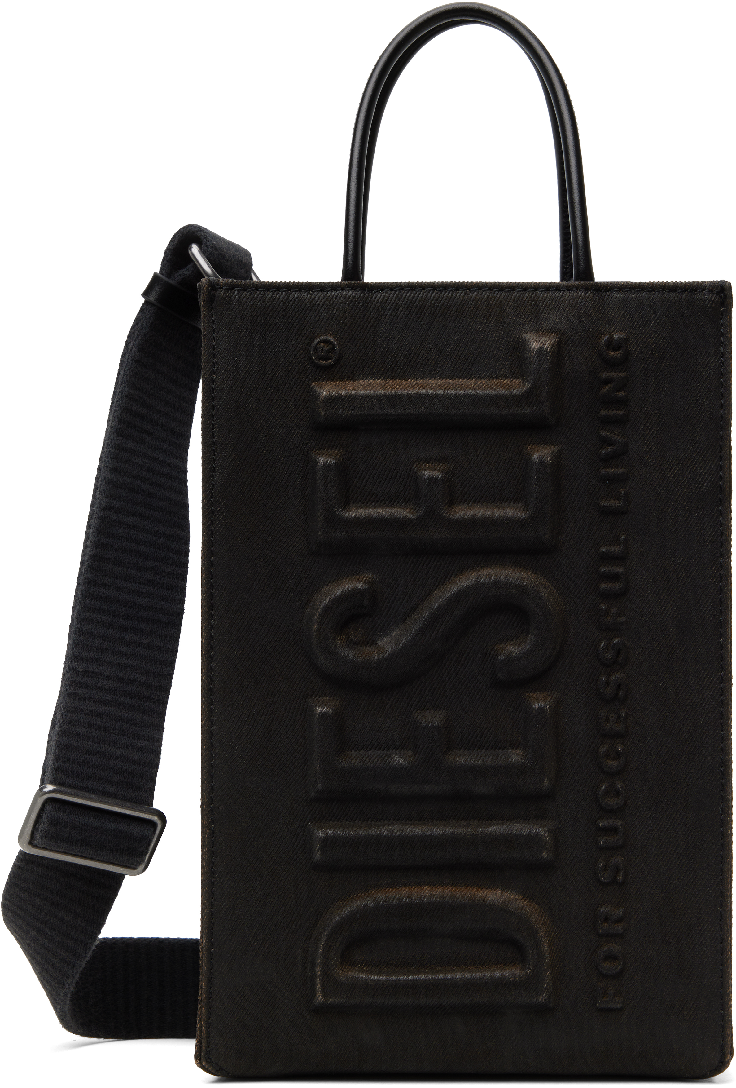 Black 'Les Shoppers M X' Tote