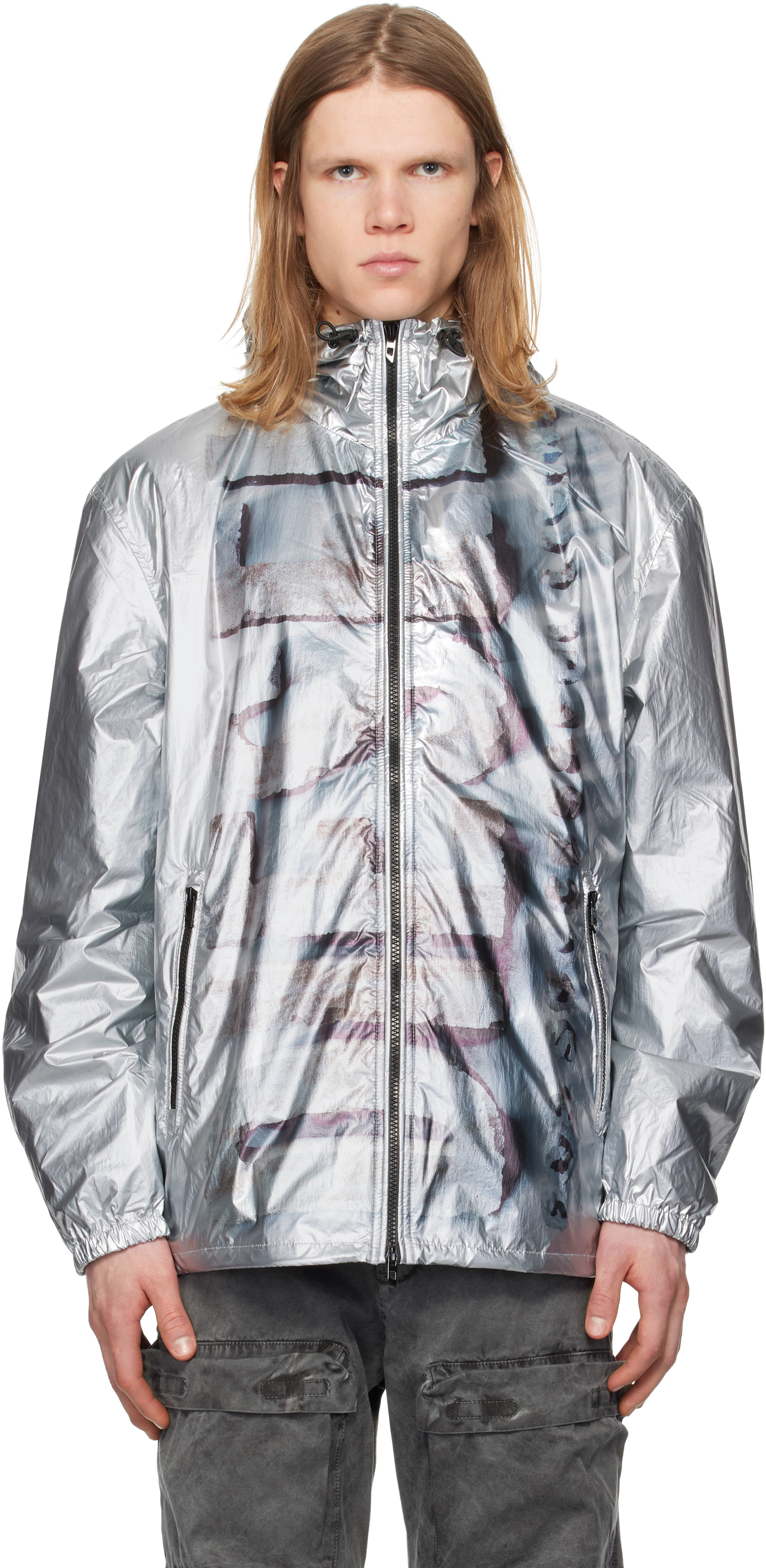 Silver J-Otte Hooded Jacket