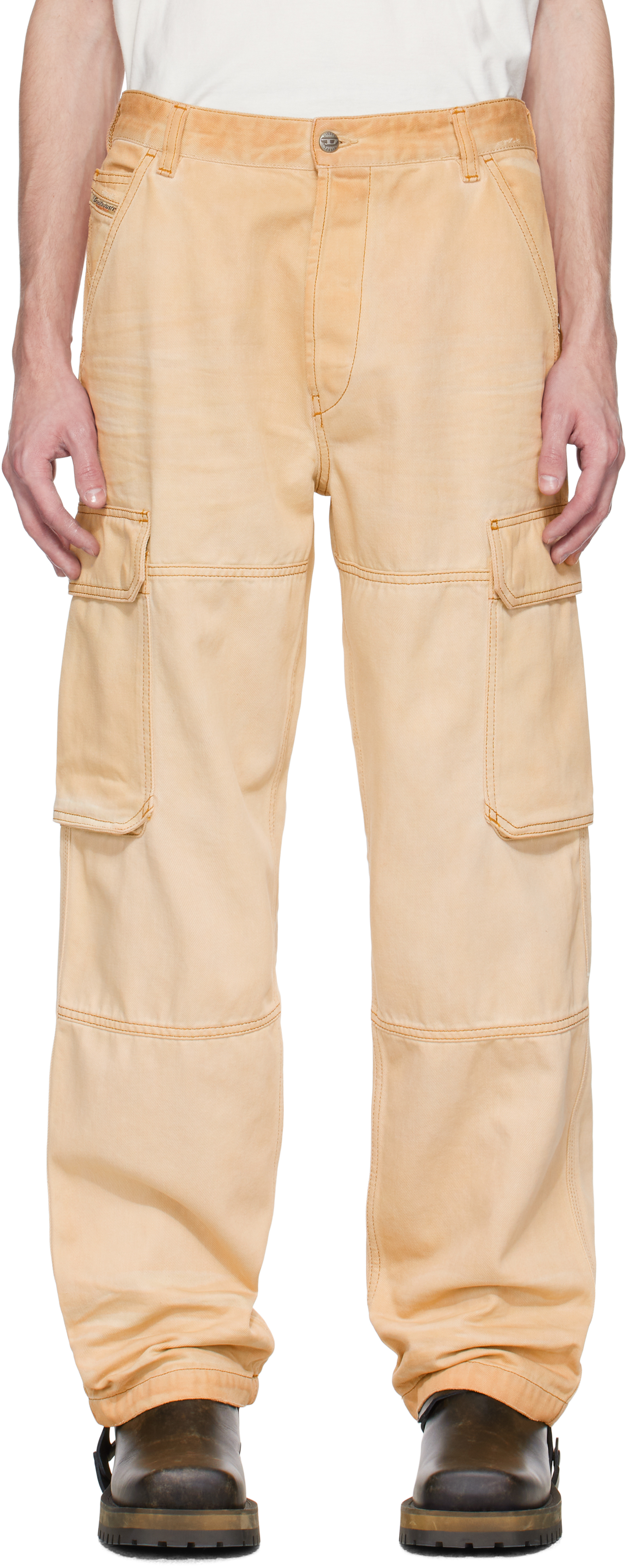 Tan D-Uty 007z9 Jeans