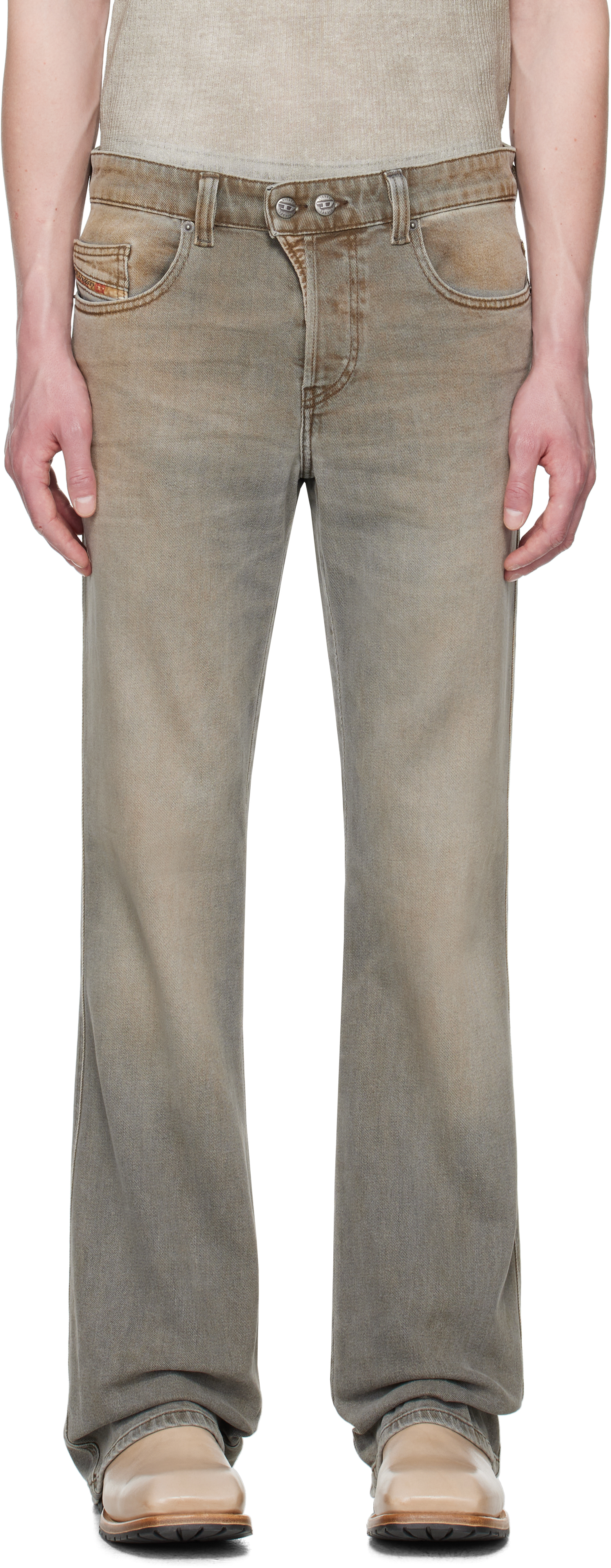 Gray Bootcut 1998 D-Buck 09l37 Jeans