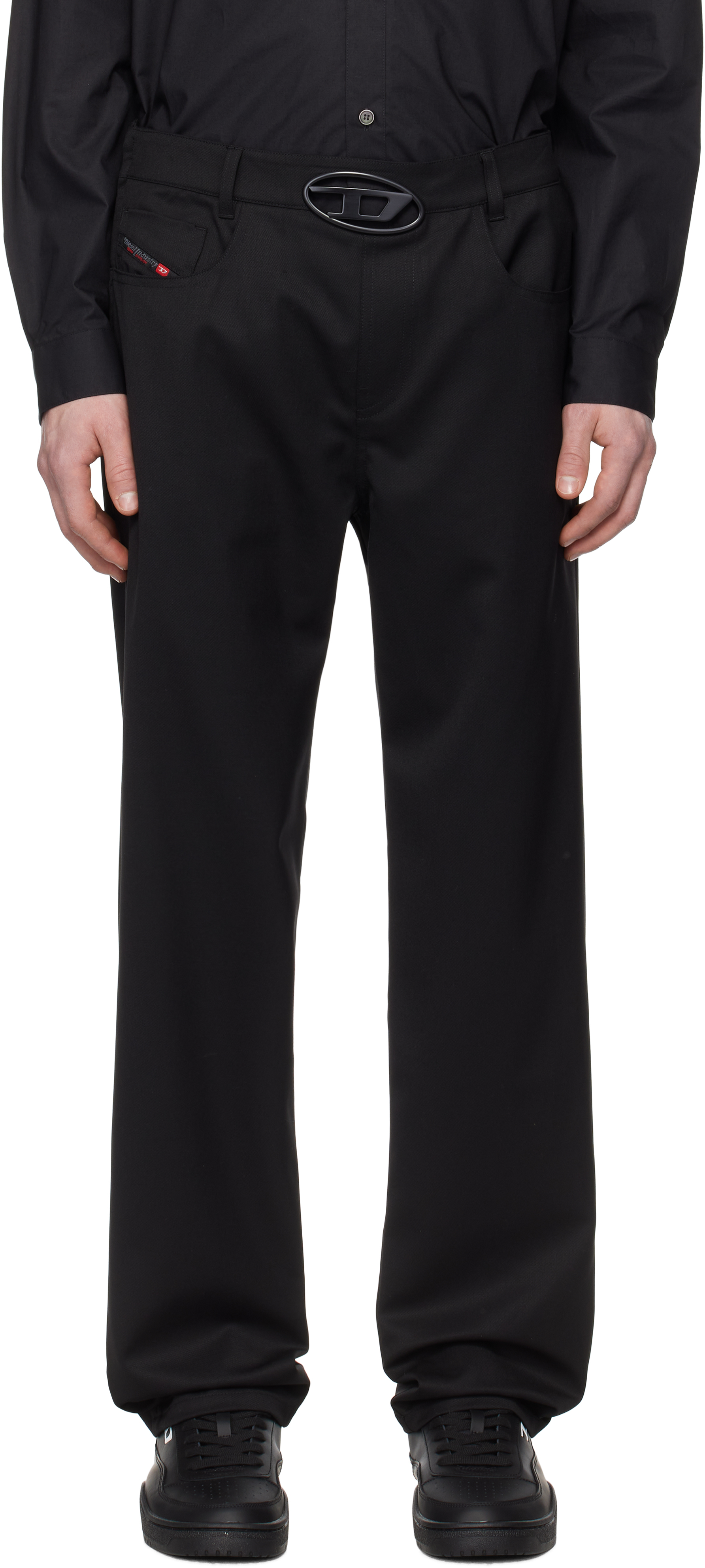 Black P-Dmax Trousers