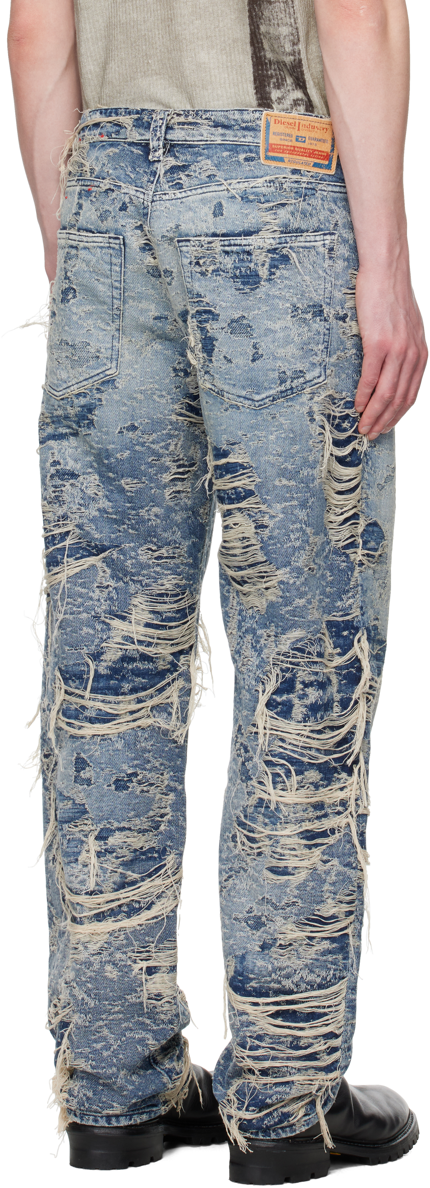 Diesel Regular Distressed Jeans 2023 D-finitive 09m04 In 01