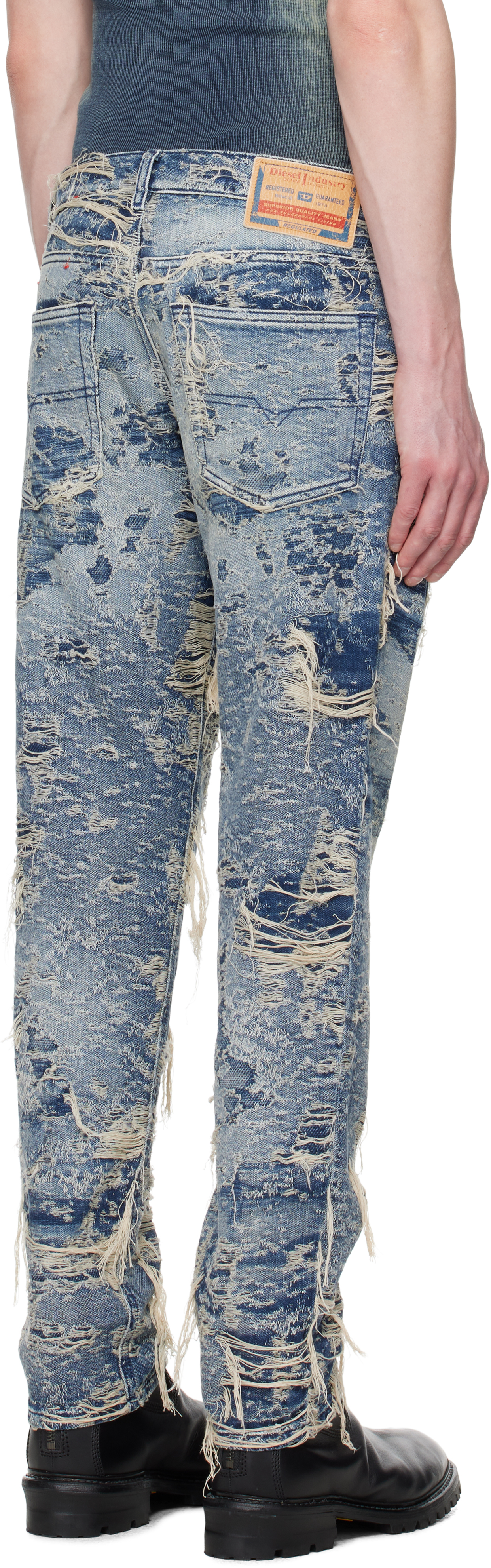 Diesel Regular Distressed Jeans 2023 D-finitive 09m04 In 01