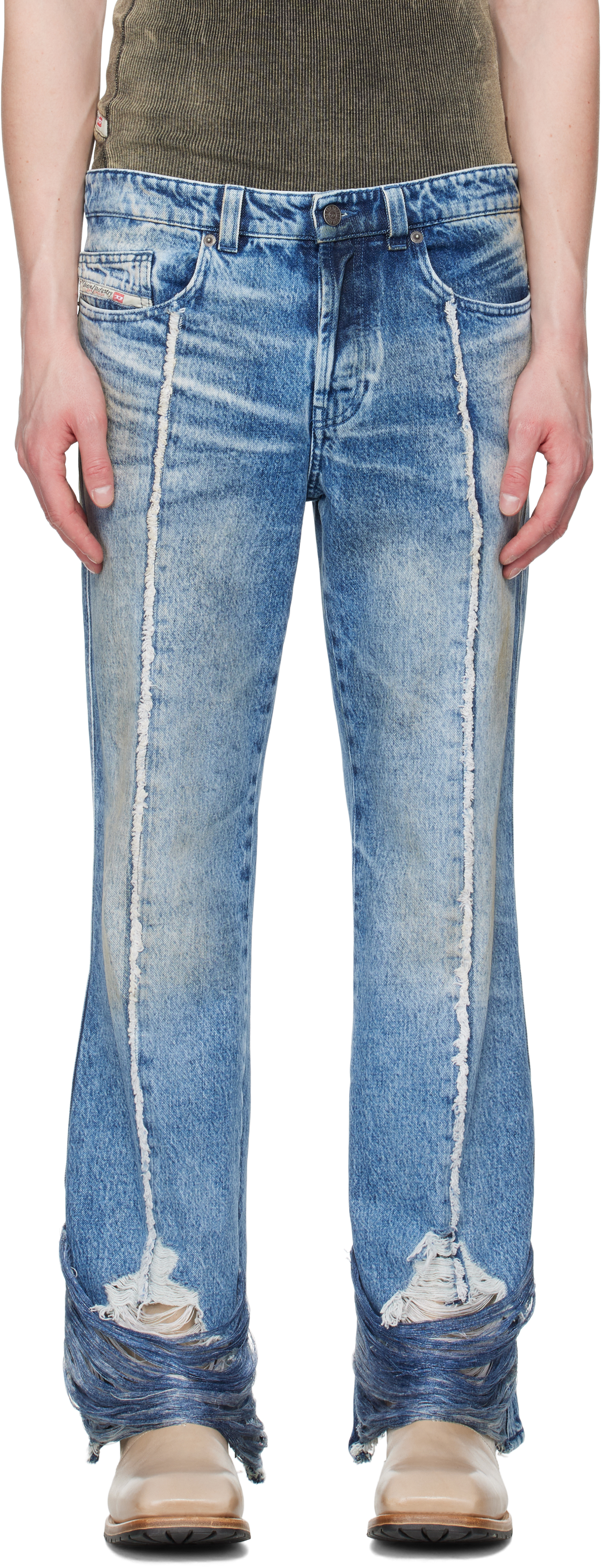 Blue Bootcut 1998 D-Buck Ocmbm Jeans