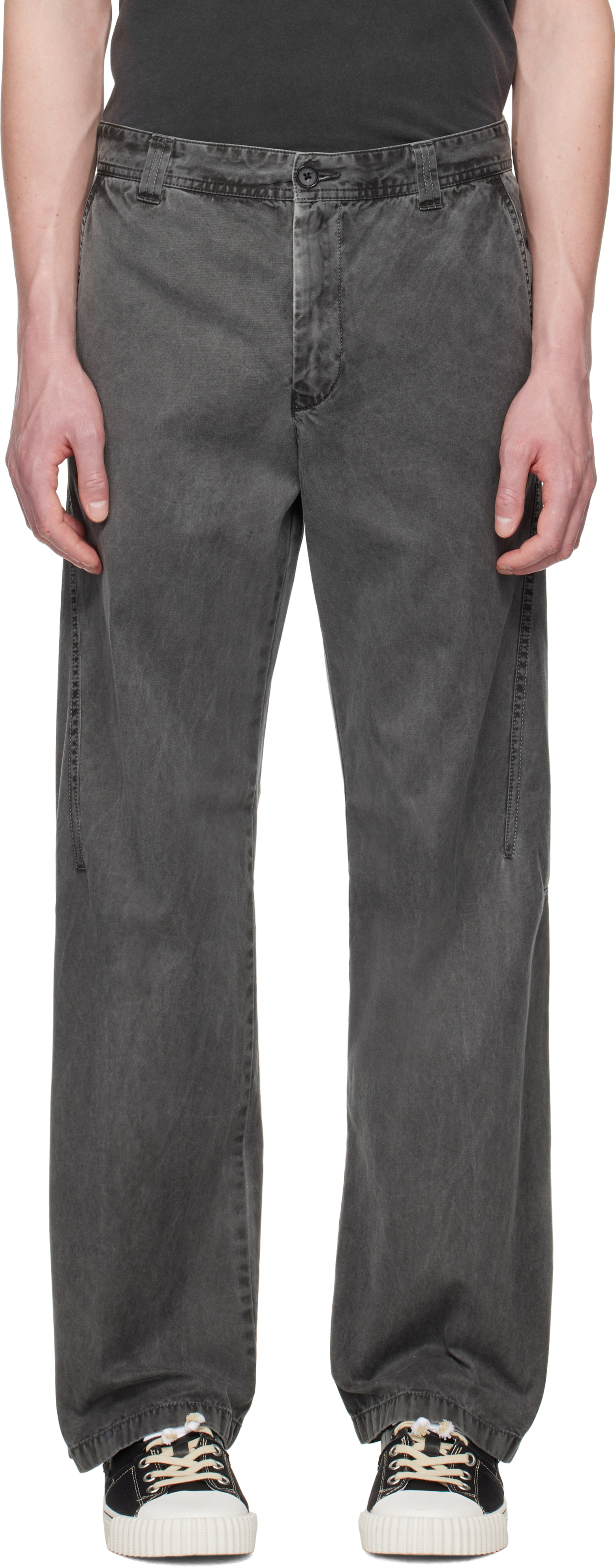Gray P-Franck-A Trousers