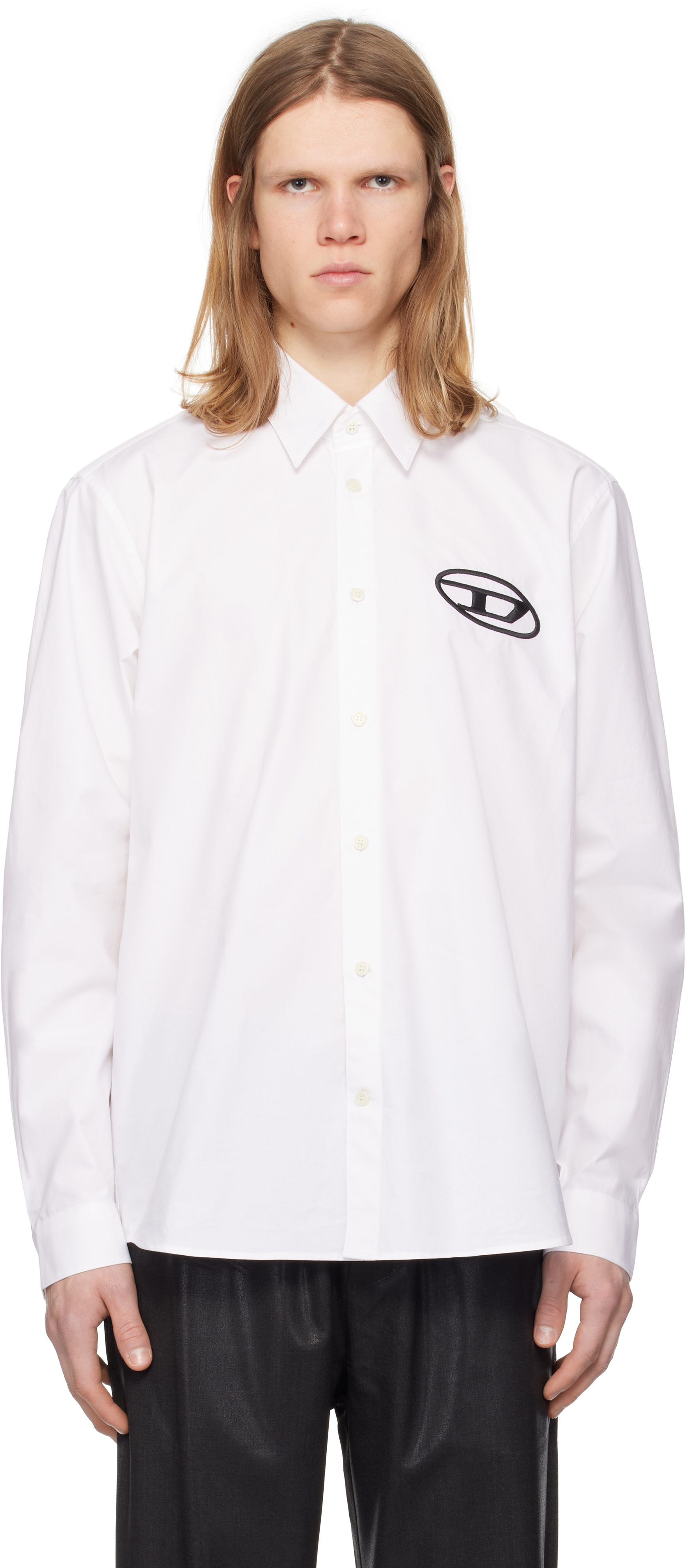 Tシャツ・カットソー DIESEL SS25 'S-Simply-D' shirt (A146340PCAL 100) Diesel for Men SS25 Collection | SSENSE