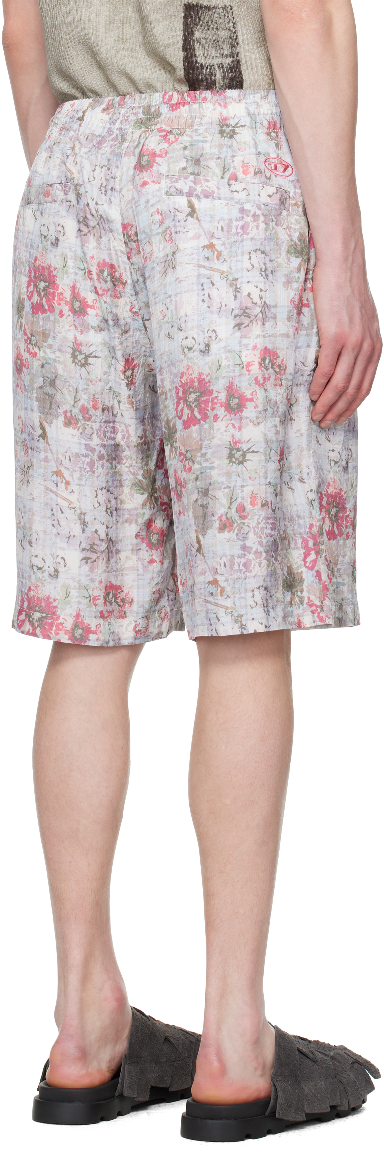 Diesel P-leys Shorts In 89r