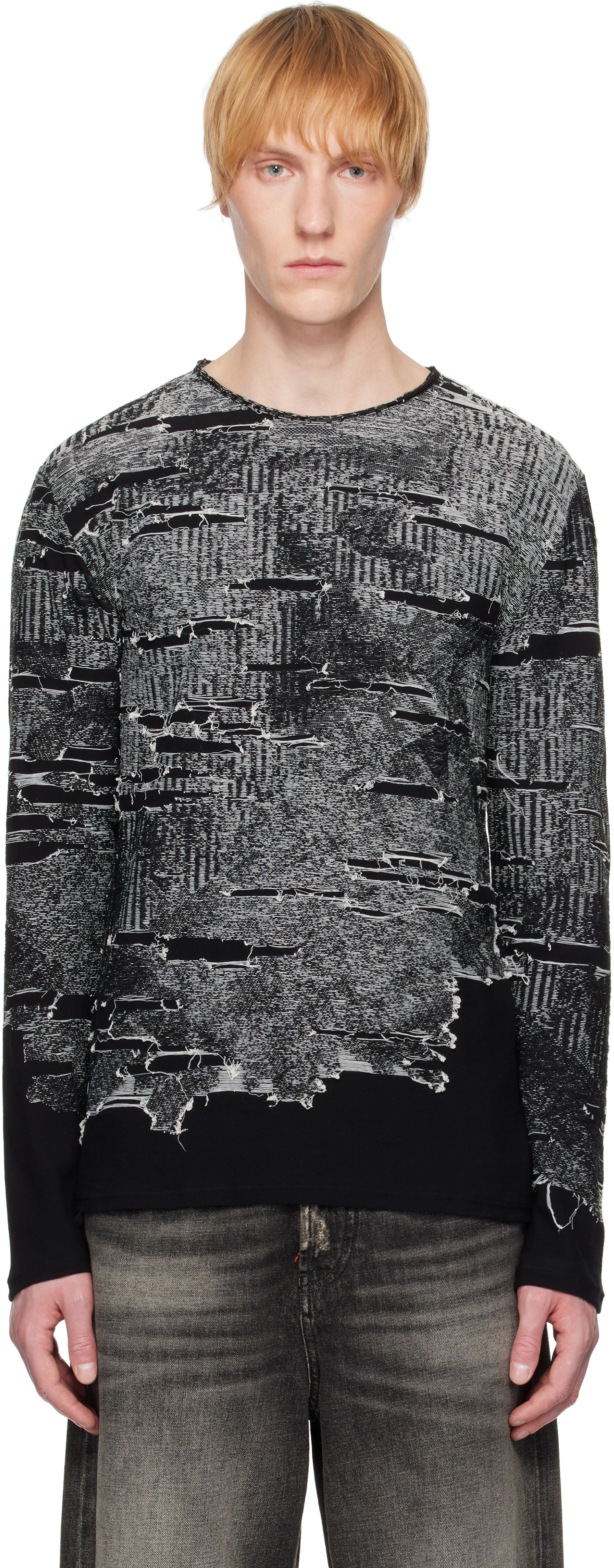 Black & Gray K-Cadmo Sweater